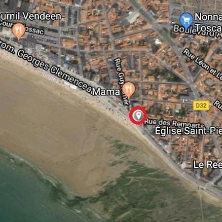 Appartement T2 Refait A Neuf Avec Balcon Face Mer Et Ascenseur, Au Coeur Des Sables-D'Olonne - Fr-1-485-70 Les Sables-dʼOlonne Kültér fotó
